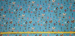 SAILORMOON BLUE ANIME 1 YARD FABRIC ( 36″ X 58″ ) BRAND NEW