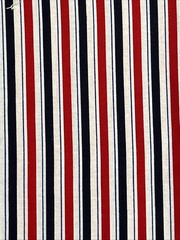 Joann Exclusive Patriotic Stripe Fabric Red White Blue Cotton USA 36L x 43W