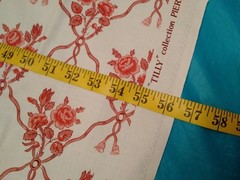 Pierre Deux The Tilly Collection Floral French Country Toile Fabric 56×44″