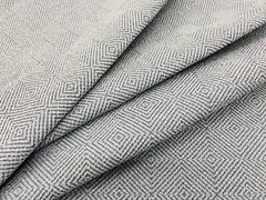 Kravet Geometric Diamond Jacquard Uphol Fabric Color Cornflower 16.50 yd 32924-5