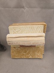 Quilting Fabric. 5×5 42 Pieces. Vanilla Cream.