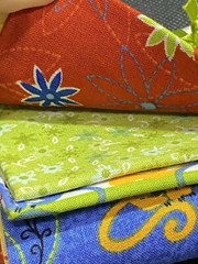 Creative Cuts Stax Cotton Fabric Multicolor 5 Pieces Floral 18 x 21 inch Cats