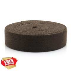 CRAFTMEMORE 1.5″ x 50yd Chocolate Webbing