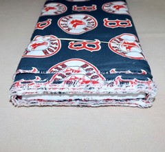 Boston Red Sox ~ Logo Pattern MLB Cotton Fabric 1/4 Yard 9” X 56”