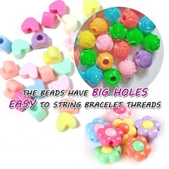 QCZKB Friendship Bracelet String 102 Skeins Fashionable Rainbow rainbow color