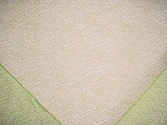 1-3/8Y Pindler 4291 Isola Outdoor Silver Dotted Wave Jacquard Upholstery Fabric