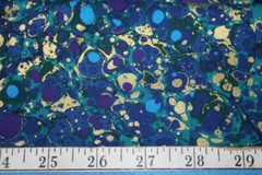 MELTDOWN IN BLUE AND GOLD BY FAYE BURGOS FOR MARCUS – 100% COTTON FABRIC