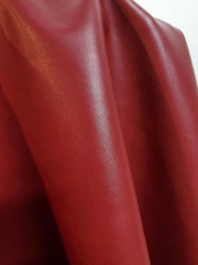 | Burgundy Soft Faux Vegan Leather PU (Peta Approved Vegan) | 1 Yard (36 Inch Lo