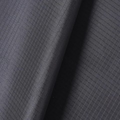1 Yard x 57 Inch Dark Grey Ripstop Nylon – Lightweight, Water Resistant Fabric