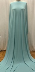 Very Fine Quality Double Knit Polyester Teal Blue Color Fabric By The Yard 64″ W