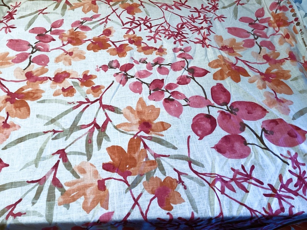 Braemore Slub Linen Rayon blend Heavy Weight upholstery Fabric GAZEBO by the yd