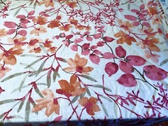 Braemore Slub Linen Rayon blend Heavy Weight upholstery Fabric GAZEBO by the yd