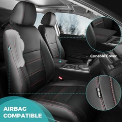 Seat Covers for Honda Civic Sedan Sport 2022 2023 2024 & LX 2022-2026, Custom…