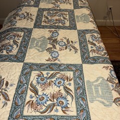 Sturbridge Village Quilted Fabric 55 x 36 Inches Authorized Reproduction