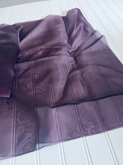 SILK Dark Plum FABRIC 1 Yard x 21 Inches Wide or 36 Inches x 21 Wide