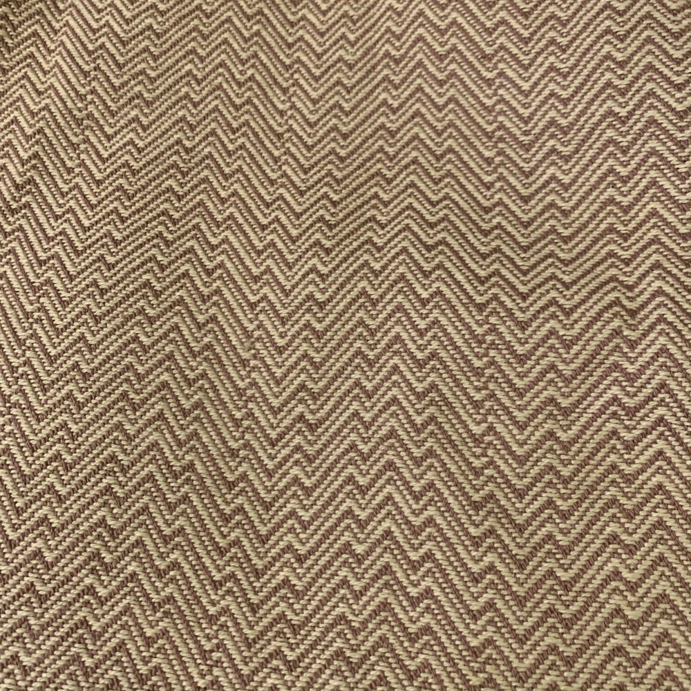 Upholstery Fabric 1 1/2 Yards Cream Plum Color 36″ Wide Vintage