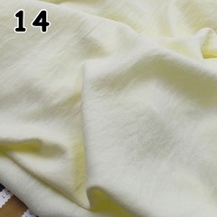 50*150cm Summer Cool Soft Faux Linen Cotton Fabric Wrinkle Texture DIY Designer