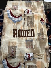 12 Fat Quarters – Assorted Western Cowboy Tribal Horses Rodeo Cotton Fabric