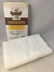 Grade 50 Cheesecloth – 45 Square Feet: Individually Bagged