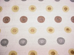 16Y Groundworks GWF-3049 Ventana Dots Lemongrass Dot Chenille Upholstery Fabric
