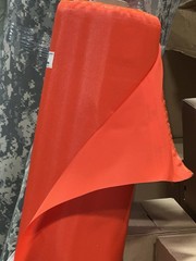 Bright Orange 400D Nylon Fabric 60” Waterproof Heavy Duty by the Yard USA