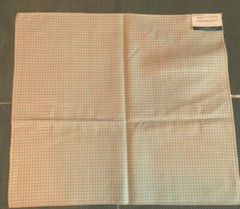 B BERGER Houndstooth in Celadon/Bisque 13″ – 26 1/4″ Woven Fabric Samples