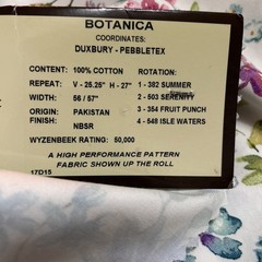 12 Cotton Twill Samples in the book, 3 prints 27 x 27 Covington 5th Ave OOP