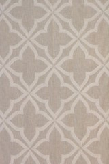 Kasmir fabric remnant Adornment White on White Crewel upholstery 52″W x 90″L