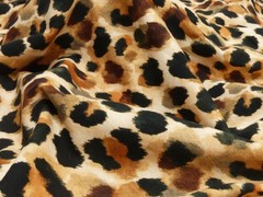 1m x 1.50m cotton jersey Leo sold by the metre