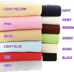 12PCS Solid Color Knitted Polar Fleece Fabric | 20”X20” | anti Pill Fabric Pat