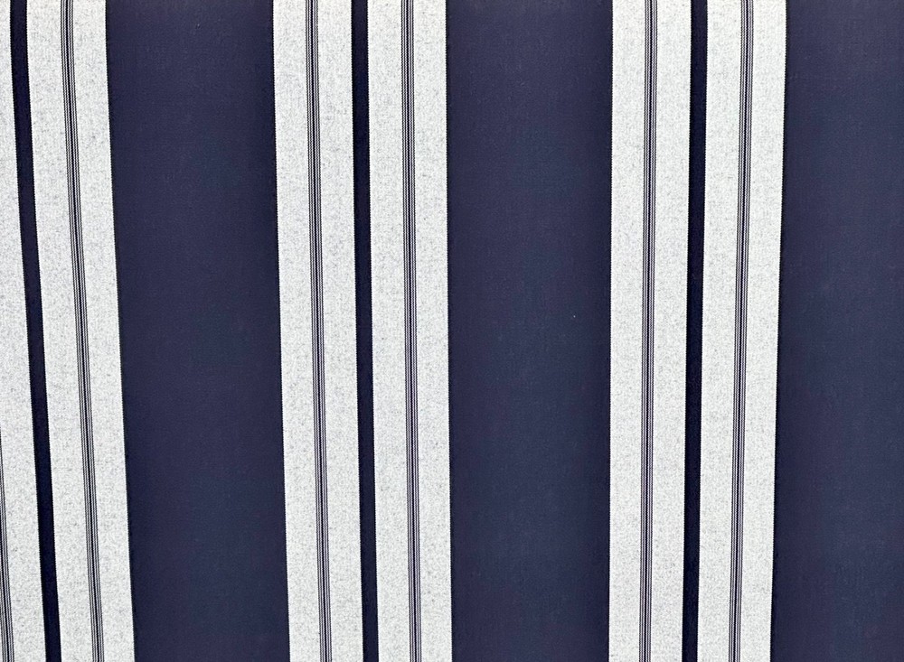 SUNBRELLA CAPTAIN NAVY NATURAL 4902 SHADE MARINE WATERPROOF FABRIC 47″ WIDE BTY