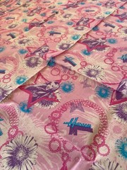 Hannah Montana Cotton Fabric, Vintage Disney Fabric, Miley Cyrus
