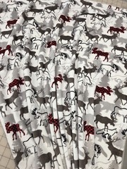 Shannon Fabric Forest Park Cuddle Minky Fabric Scarlet 1.5 Yds
