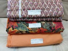 cotton Lot Of 3 Pieces Total Over 6 Yards