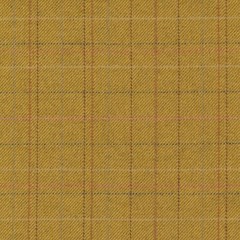 Brentano Wool Check Plaid Uphol Fabric- Scene / Wooden Pencil REMNANT 34″ x 76″