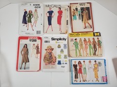 Lot of 23 Assorted Sewing Patterns Butterick Simplicity McCalls Easy Sew