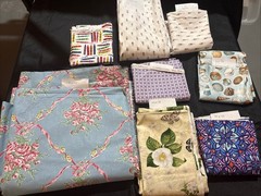 Cotton Fabric Grab Bag Various Styles Brands Quilt Sew Craft Material Colors