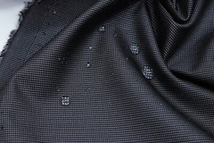2.5m Ermenegildo Zegna Silk rainwear fabric trench coat water repellent Seta100%