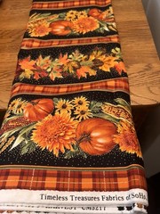 Harvest Metallic Fall Autumn Fabric by Timeless Treasures Fabrics. 3 yards