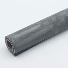 Black Alcantara Style Self Adhesive Car Interior Vinyl Wrap Faux Suede 200X150