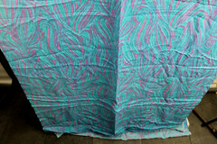 RARE Vintage Fabric Material Rayon 35″w FRANCE Elysee Fabrics NY Orig.Tag 4Yrds+
