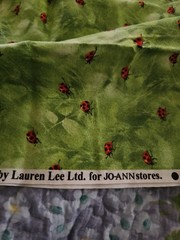Lot Of 10 Pieces Of Kids Themed Cotton Quilting Fabrics Some Vintage Mixed Sizes