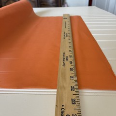 SILK ORANGE , FABRIC 10 Yards x 22 Inches Wide or 360 Inches x 22 Wide