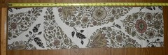Raoul KASHMIR — DRIFTWOOD 100% Linen Print Fabric LOT of 4 LARGE REMNANTS