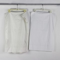 Lot of 10 White and Off-White Standard Pillowcases DIY Fabric Crafts
