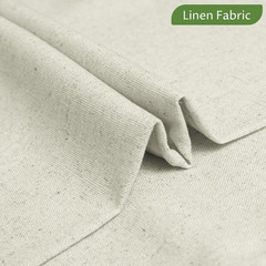 Linen Fabric | Natural Linen Cloth | Embroidery, Sewing | Soft, Breathable | 59″