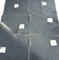 Kunin Felt Black 9×12” Sheets Qty 6 100% Recycled Purified Plastic Bottles NEW!