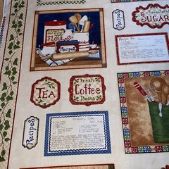 My Farmhouse Kitchen Panel 35” By 44” Cat Williams SSI Cotton Fabric – New