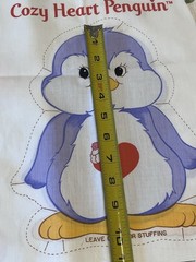 VTG Care Bear Cousins Fabric Pillow Panels 3 Care Bears Cut Sew Rare 1985