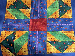 New Cheater Quilt “Suzie Q Quilter” Fabri-Quilt Cotton Fabric 1.8 Yards X 42′ Wd